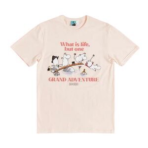 Moomin Unisex Adult Grand Adventure 80th T-Shirt / Natural